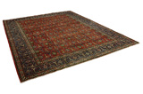 Bijar - Kurdi Persian Carpet 387x300 - Picture 1
