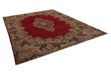 Kerman - Lavar Persian Carpet 395x301 - Picture 1