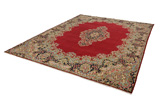 Kerman - Lavar Persian Carpet 395x301 - Picture 2