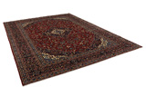 Kashan Persian Carpet 395x290 - Picture 1
