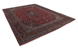 Kashan Persian Carpet 382x293 - Picture 1