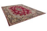 Kerman - Lavar Persian Carpet 395x306 - Picture 1