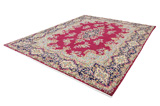 Kerman - Lavar Persian Carpet 395x306 - Picture 2