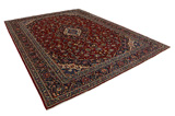 Kashan Persian Carpet 398x293 - Picture 1