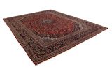 Kashan Persian Carpet 395x302 - Picture 1