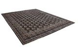 Bijar - old Persian Carpet 380x296 - Picture 1