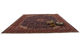 Kashan Persian Carpet 406x322 - Picture 8