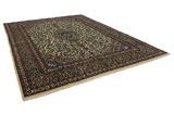 Kashan Persian Carpet 389x293 - Picture 1