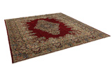 Kerman - Lavar Persian Carpet 340x300 - Picture 1