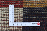 Gabbeh - Bakhtiari Persian Carpet 201x118 - Picture 4