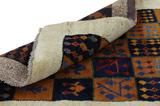 Gabbeh - Bakhtiari Persian Carpet 158x102 - Picture 5