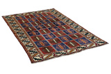 Gabbeh - Bakhtiari Persian Carpet 200x130 - Picture 1