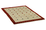 Gabbeh - Qashqai Persian Carpet 150x103 - Picture 1