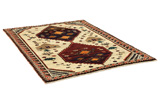 Gabbeh - Qashqai Persian Carpet 203x149 - Picture 1