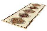 Gabbeh - Qashqai Persian Carpet 368x125 - Picture 2