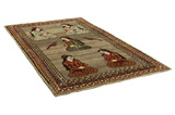 Gabbeh - Qashqai Persian Carpet 275x155 - Picture 1