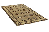 Gabbeh - Qashqai Persian Carpet 217x116 - Picture 1