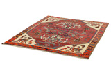 Gabbeh - Qashqai Persian Carpet 189x153 - Picture 2
