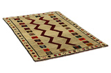Gabbeh - Qashqai Persian Carpet 190x122 - Picture 1