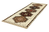 Gabbeh - Qashqai Persian Carpet 347x123 - Picture 2
