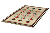 Gabbeh - Qashqai Persian Carpet 163x95 - Picture 2