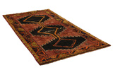 Qashqai - Gabbeh Persian Carpet 280x141 - Picture 1