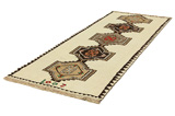 Gabbeh - Qashqai Persian Carpet 327x122 - Picture 2