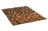 Gabbeh - Bakhtiari Persian Carpet 157x115 - Picture 1