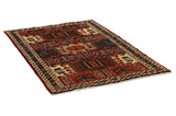 Gabbeh - Bakhtiari Persian Carpet 192x124 - Picture 1