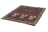 Gabbeh - Qashqai Persian Carpet 181x132 - Picture 2