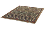 Gabbeh - Bakhtiari Persian Carpet 184x149 - Picture 2