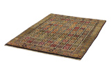 Gabbeh - Bakhtiari Persian Carpet 190x134 - Picture 2