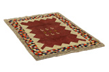 Gabbeh - Qashqai Persian Carpet 156x98 - Picture 1