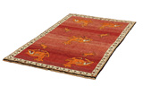 Gabbeh - Qashqai Persian Carpet 209x121 - Picture 2