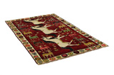 Gabbeh - Bakhtiari Persian Carpet 252x150 - Picture 1