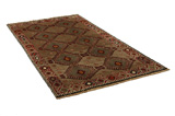 Gabbeh - Bakhtiari Persian Carpet 272x144 - Picture 1