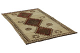 Gabbeh - Qashqai Persian Carpet 205x120 - Picture 1