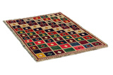 Gabbeh - Bakhtiari Persian Carpet 148x100 - Picture 1