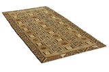 Gabbeh - Bakhtiari Persian Carpet 270x124 - Picture 1