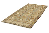 Gabbeh - Bakhtiari Persian Carpet 270x124 - Picture 2