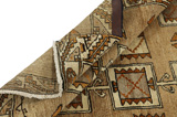 Gabbeh - Bakhtiari Persian Carpet 270x124 - Picture 5