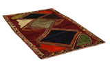 Gabbeh - Qashqai Persian Carpet 212x124 - Picture 1