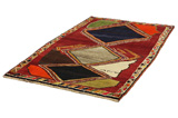Gabbeh - Qashqai Persian Carpet 212x124 - Picture 2