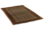 Gabbeh - Bakhtiari Persian Carpet 192x126 - Picture 1