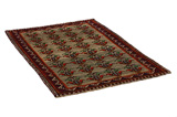 Gabbeh - Qashqai Persian Carpet 176x112 - Picture 1