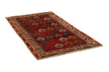Gabbeh - Qashqai Persian Carpet 215x121 - Picture 1