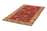 Gabbeh - Qashqai Persian Carpet 215x121 - Picture 2