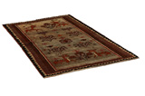Gabbeh - Qashqai Persian Carpet 180x113 - Picture 1