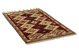 Gabbeh - Qashqai Persian Carpet 196x112 - Picture 1