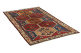 Gabbeh - Qashqai Persian Carpet 227x124 - Picture 1